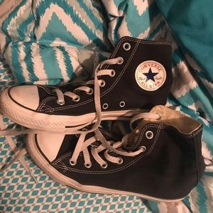 High top black Converse